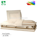 velvet lining 20 gauge metal casket